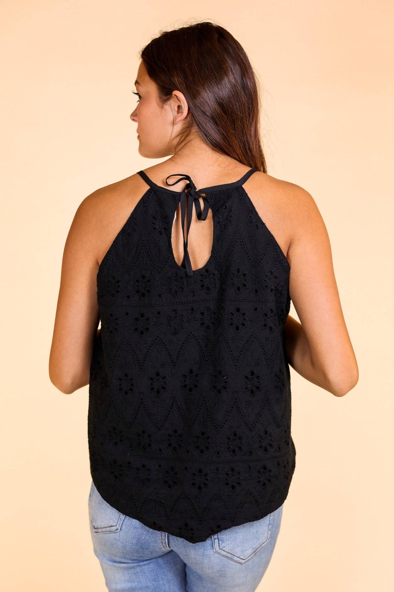 TOP108 The Yala Top in Black