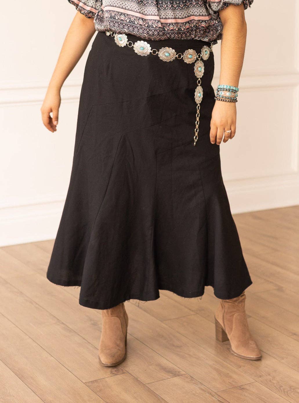 DRE101 Stella Black Linen Dress