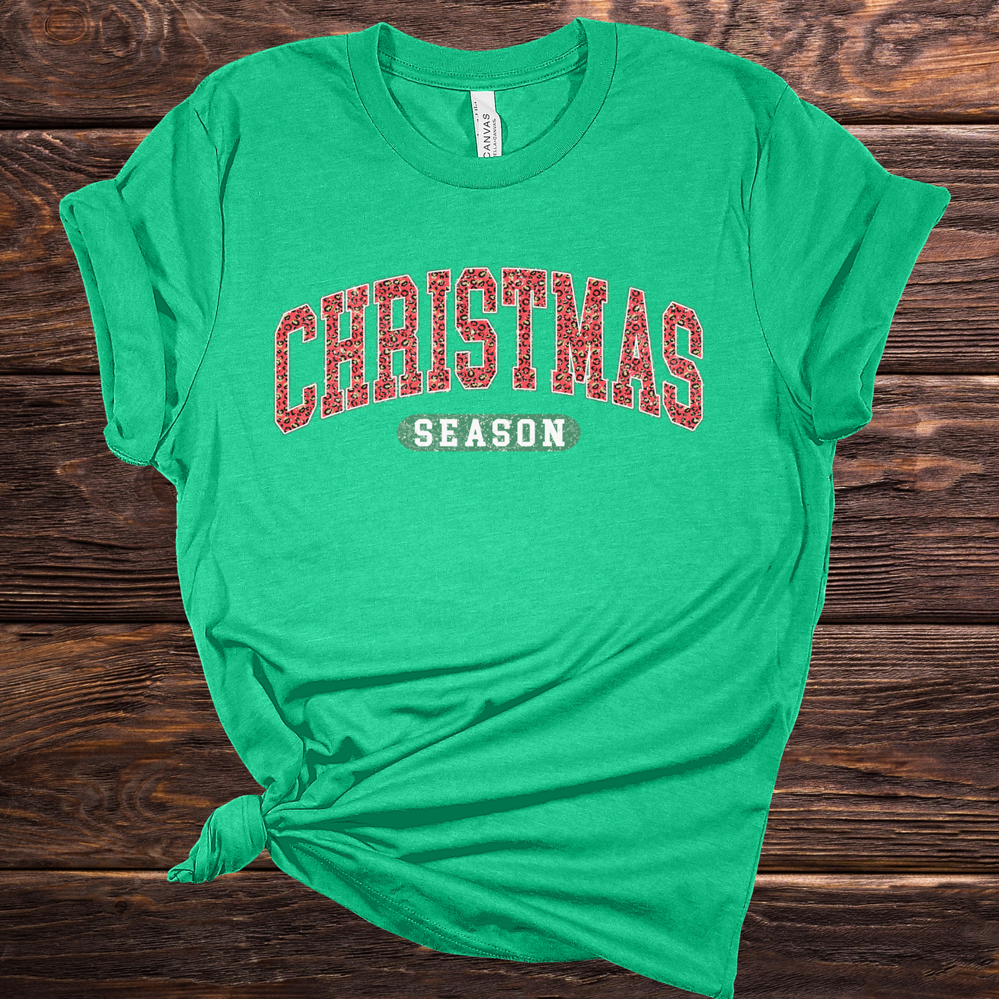 Top163 - Christmas Season Tshirt Green