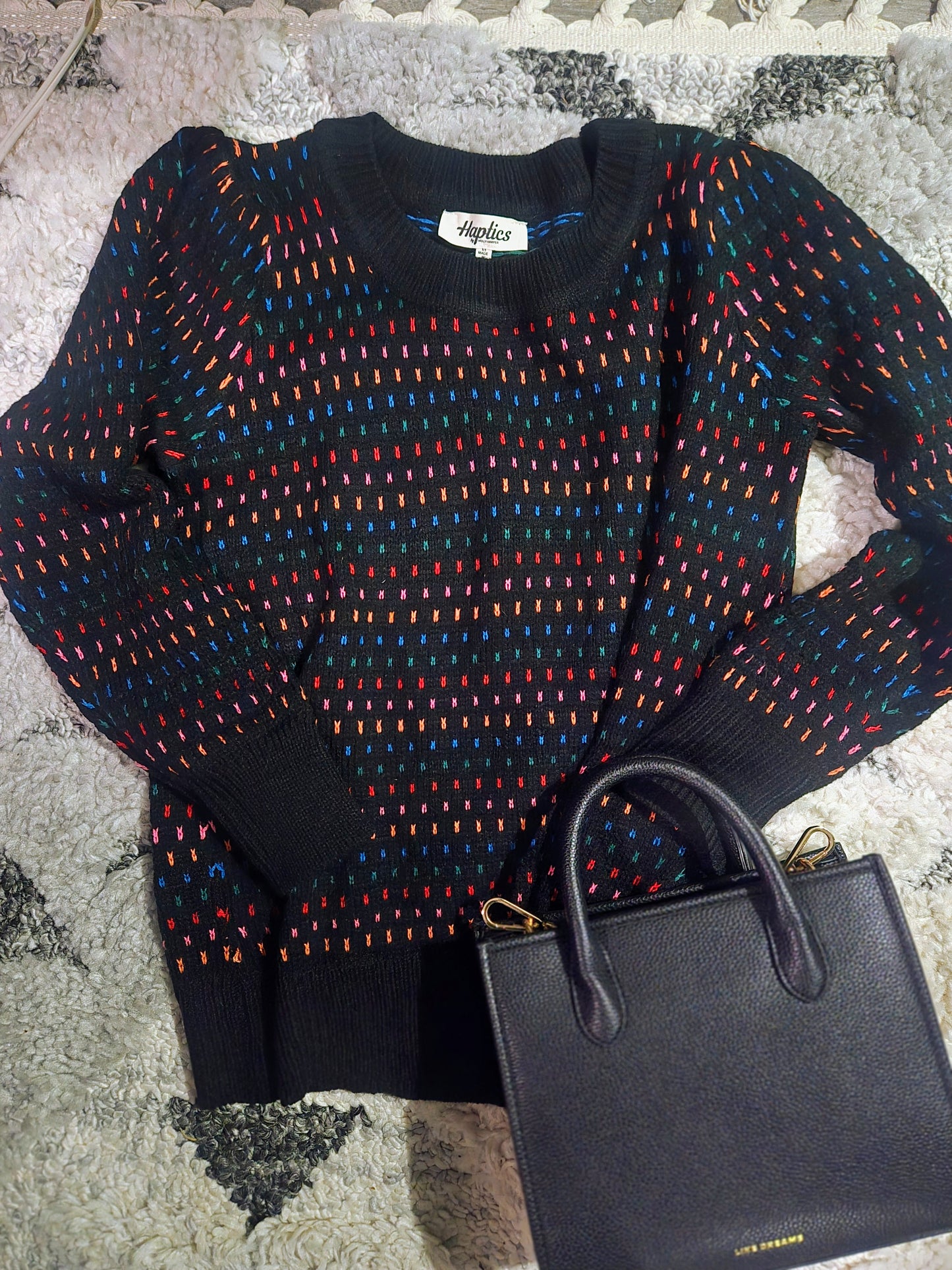 DOT123 Spread Joy MULTI dot sweater