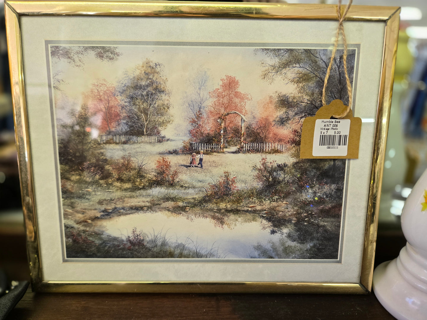 Vintage landscape photo