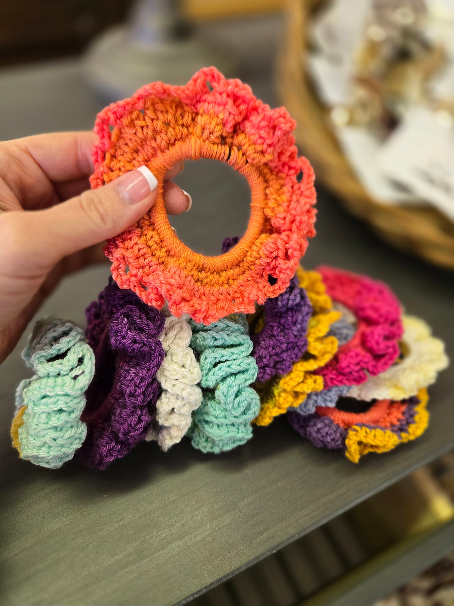 Dee003 - Crocheted Scrunchie