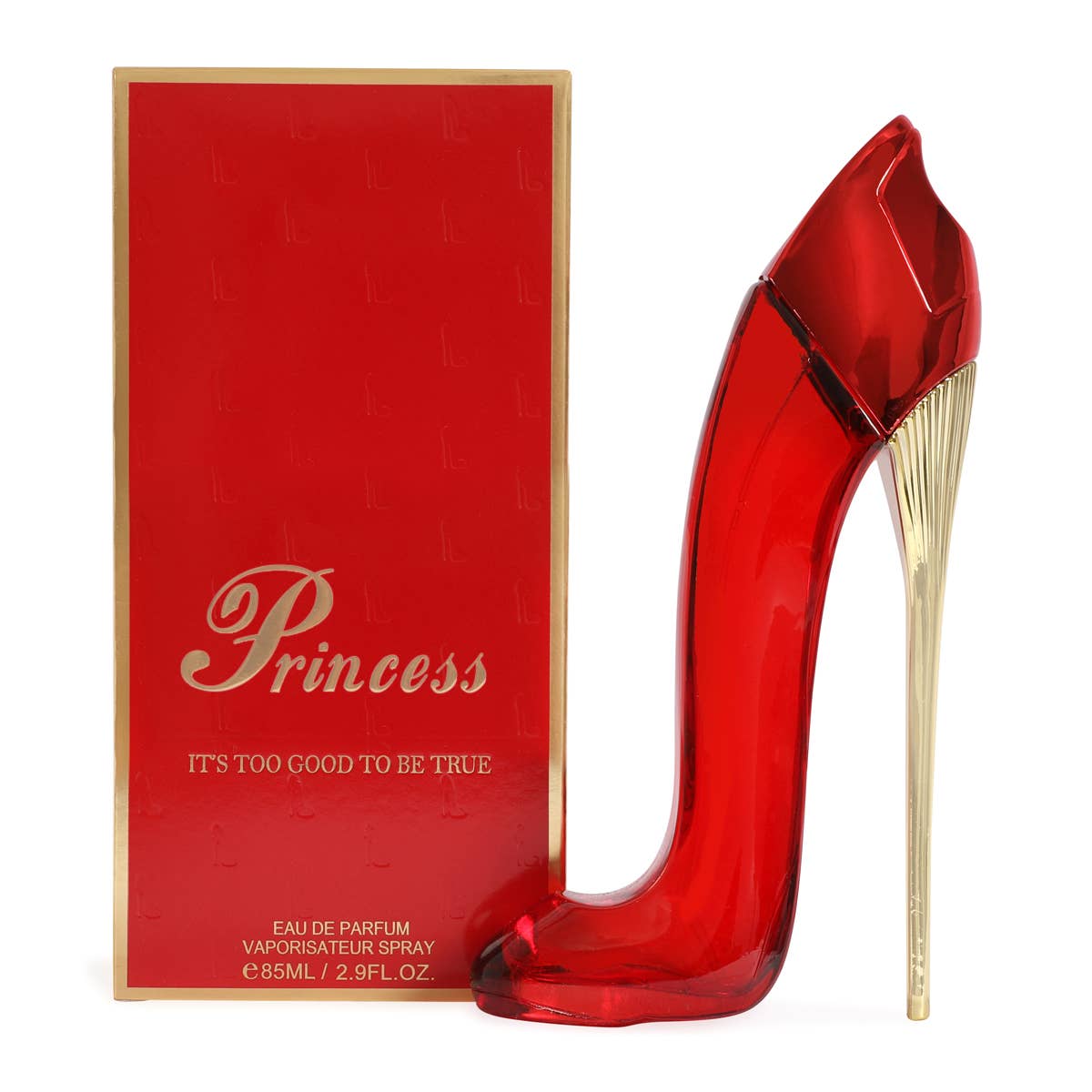 Perf112 - Princess High Heels Red Spray Perfume For Women