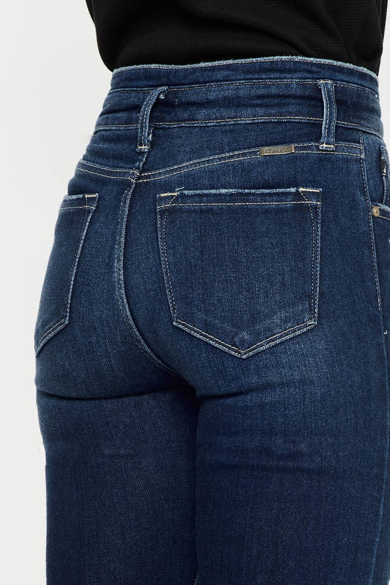 KC2550D - OPEN PACK HIGH RISE WIDE HEM BOOTCUT JEANS