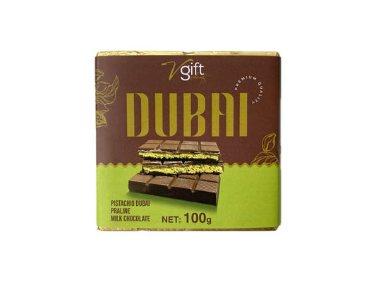 100g Vgift Dubai Chocolate Bar