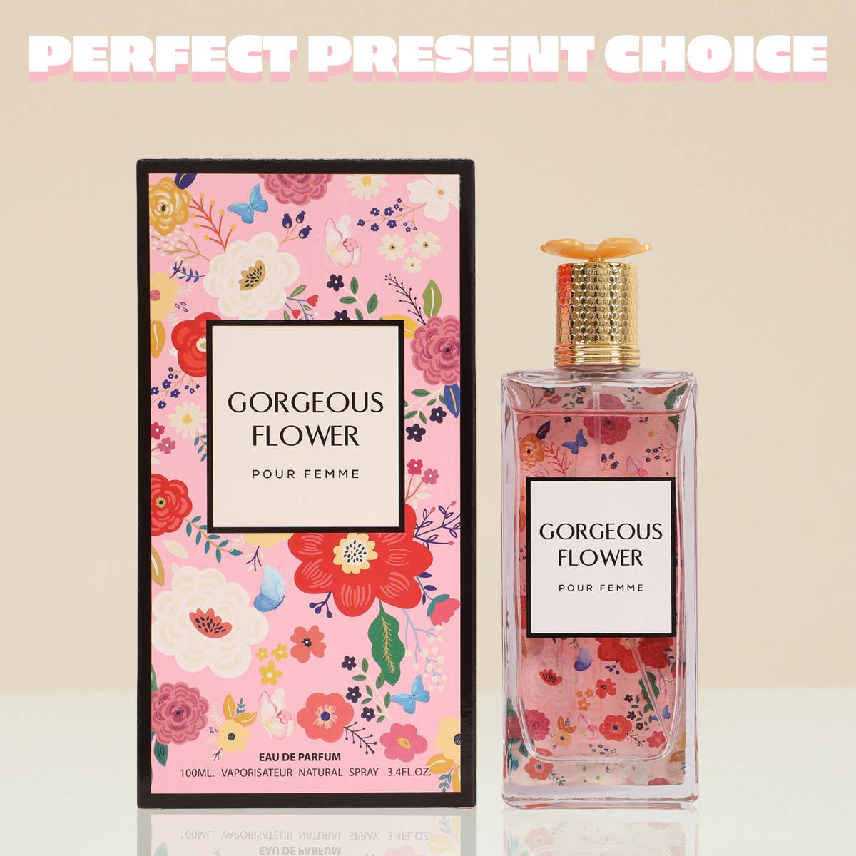 Perf111 - Gorgeous Flower Spray Perfume Eau De Parfum For Women
