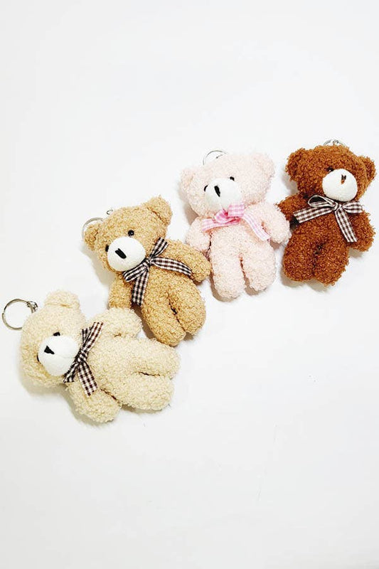 KCHN100 - Fluffy Bear Key Chain