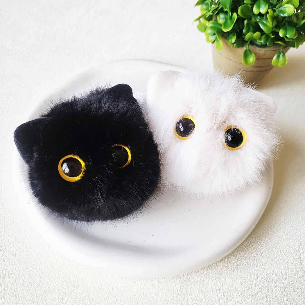 Acc103 - Cat PomPom Key Chain