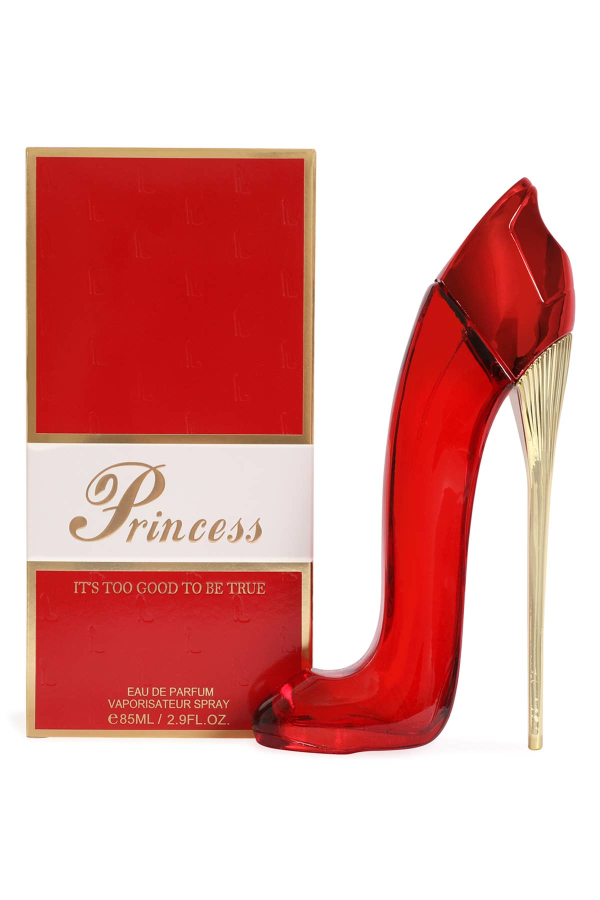Perf112 - Princess High Heels Red Spray Perfume For Women