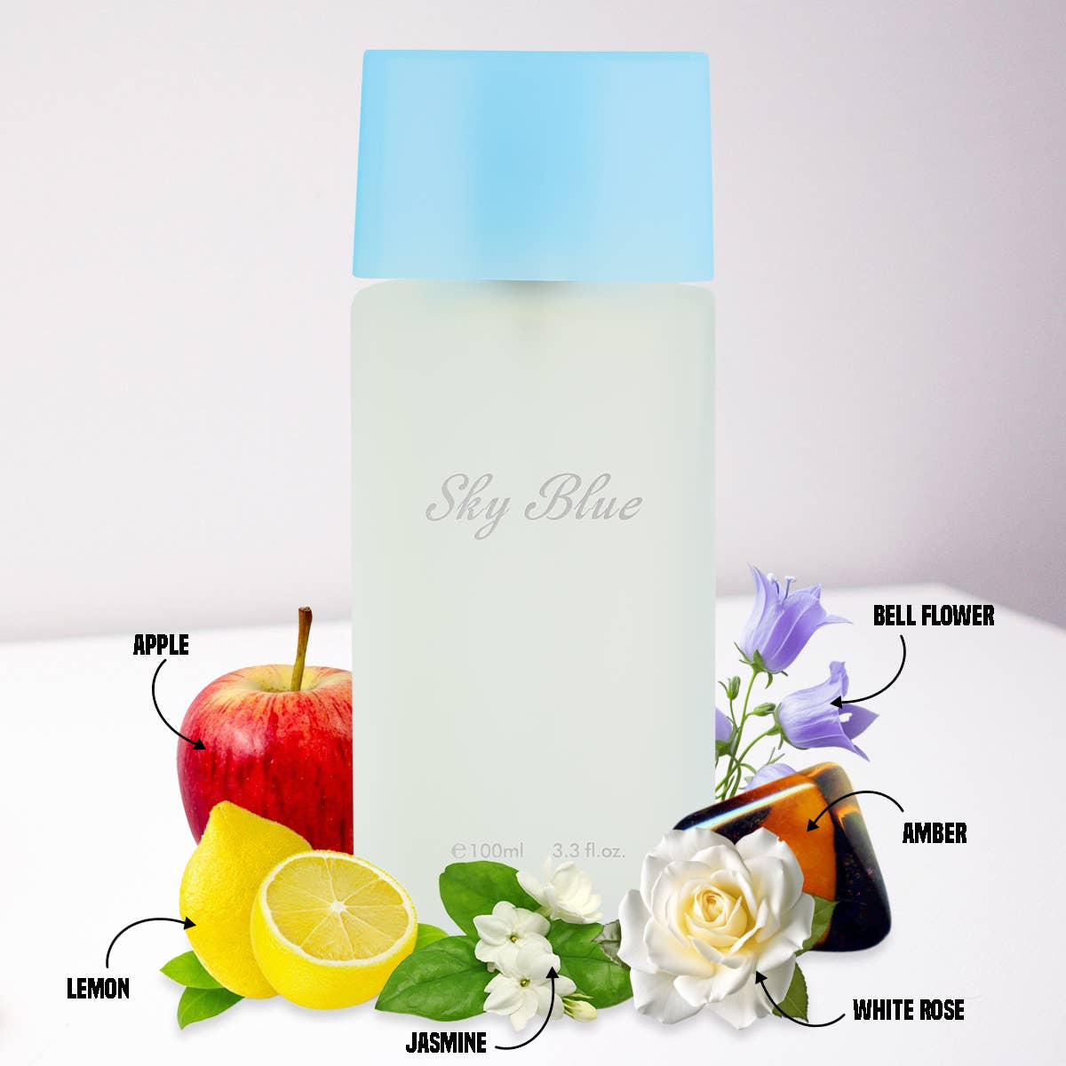 PERF107 - Sky Blue Spray Perfume Eau De Parfum For Women