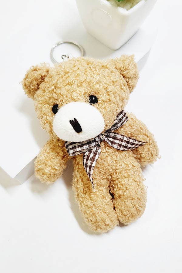 KCHN100 - Fluffy Bear Key Chain