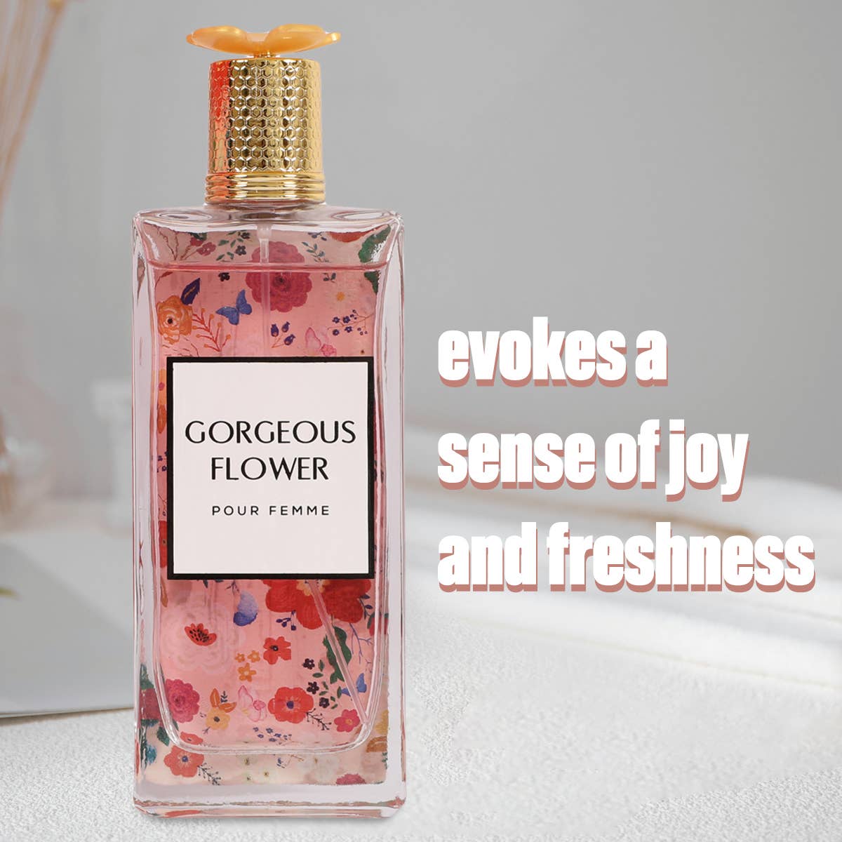 Perf111 - Gorgeous Flower Spray Perfume Eau De Parfum For Women