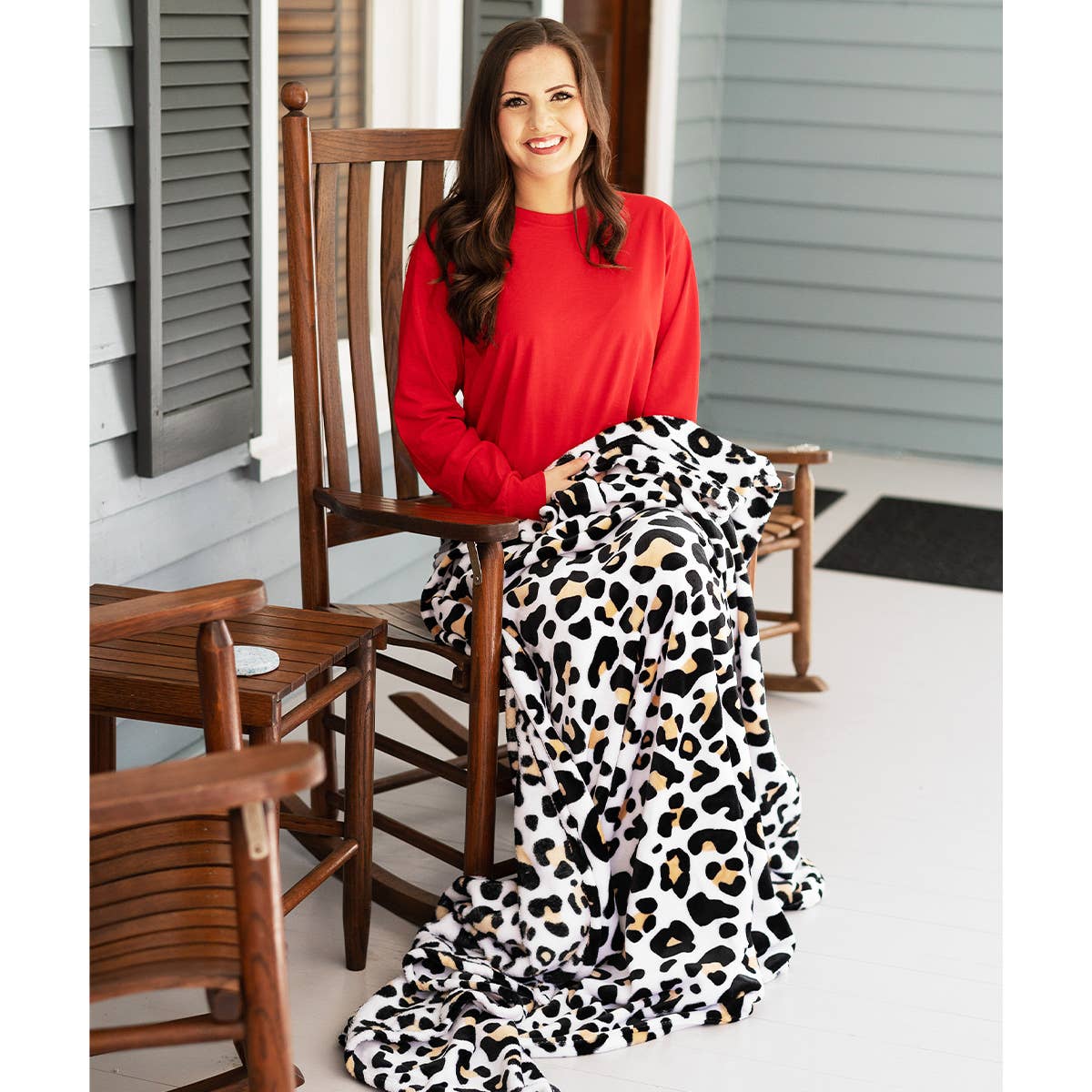 BLKT100 - Catwalk Leopard Blanket