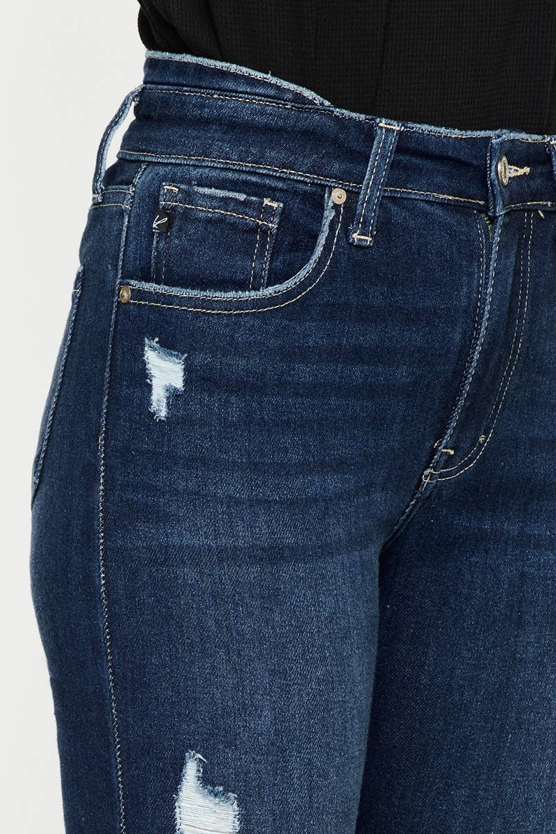 KC2550D - OPEN PACK HIGH RISE WIDE HEM BOOTCUT JEANS