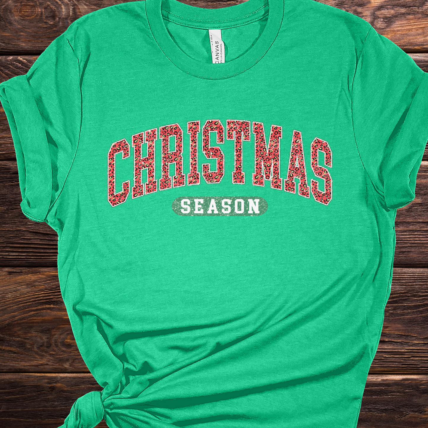 Top163 - Christmas Season Tshirt Green